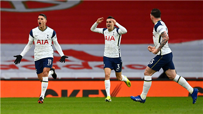 英超綜合：阿森納2:1逆轉(zhuǎn)擊敗熱刺 曼聯(lián)1:0主場戰(zhàn)勝西漢姆聯(lián)