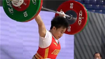 舉重亞錦賽中國隊廖秋云、李發(fā)彬輕松摘取總成績金牌